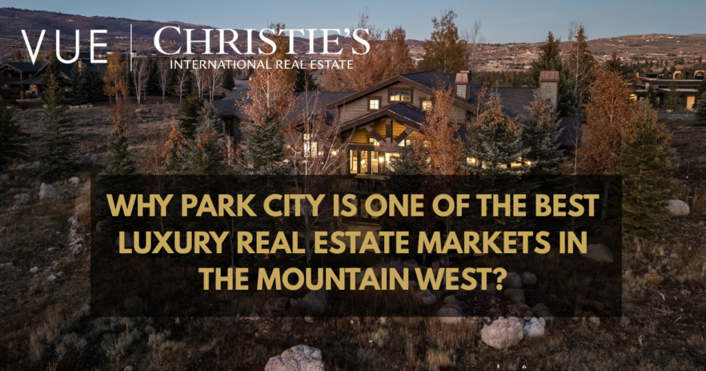 hollyhock park city whole view with a caption Why Park City Is One of the Best Luxury Real Estate Markets in the Mountain West?